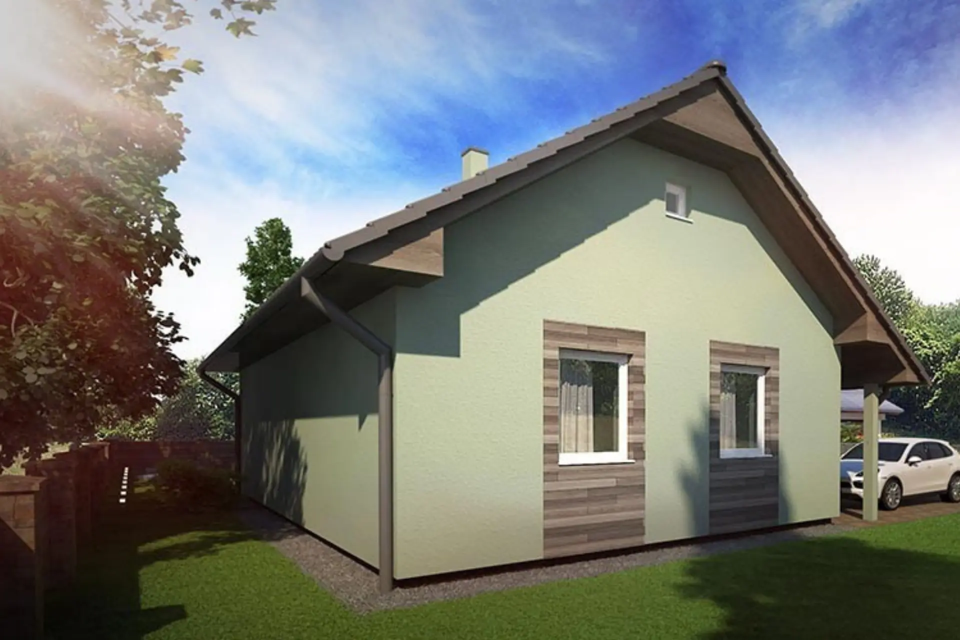 1-7 3-izbovy bungalov Vera