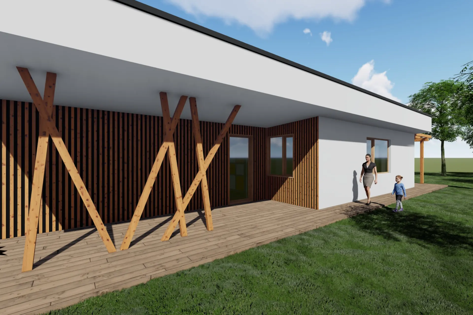 2-8 4-izbovy bungalov Natura