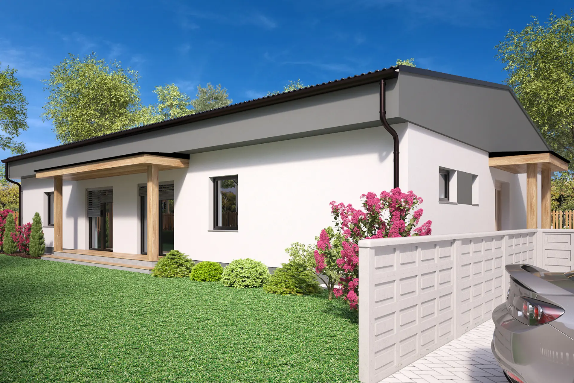 2-LINEA-1 5-izbovy bungalov Linea