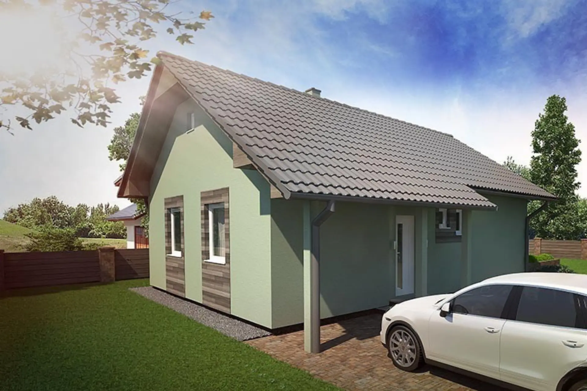3-12 3-izbovy bungalov Vera
