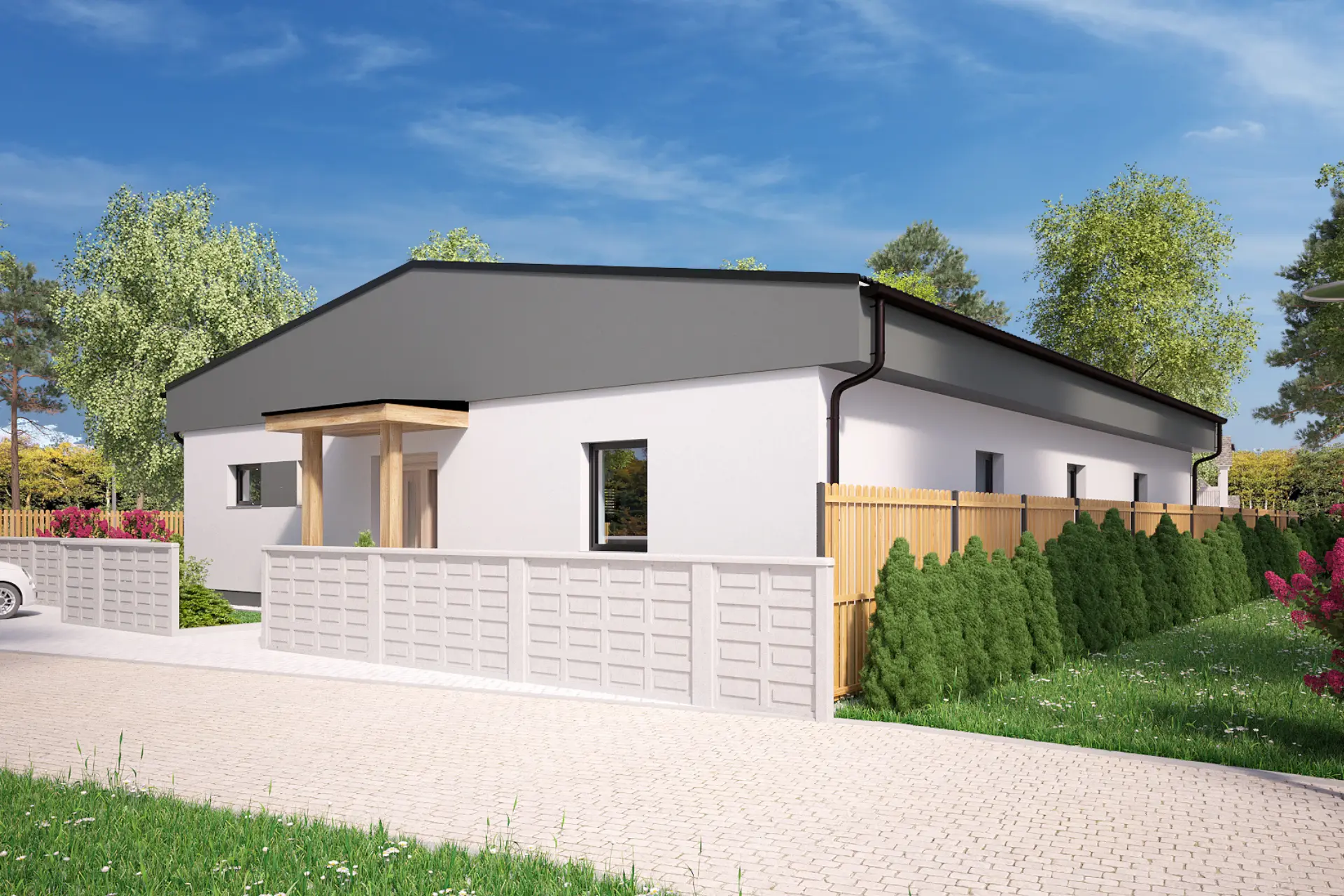 3-LINEA-1 5-izbovy bungalov Linea