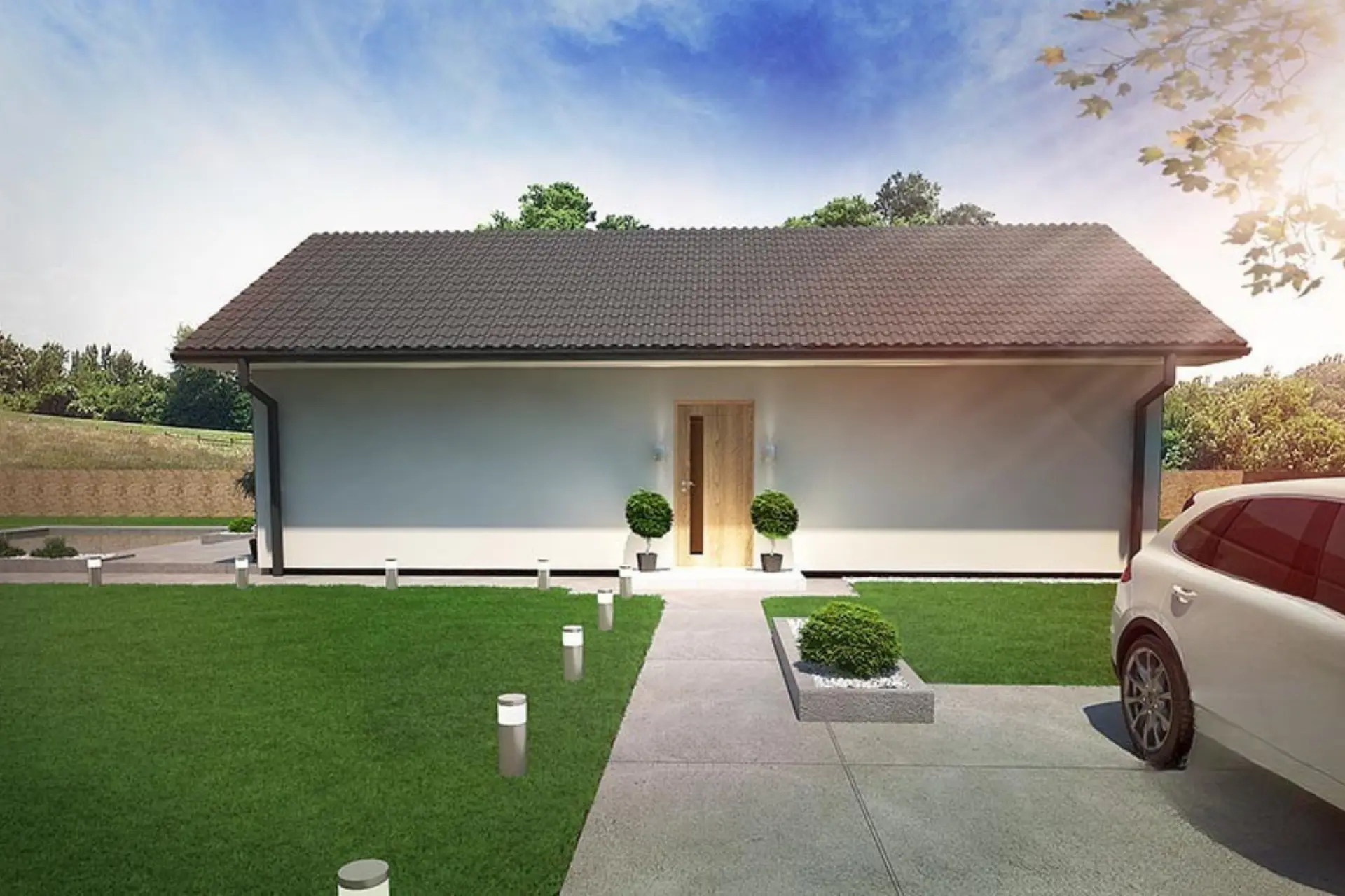 4-13 3-izbovy bungalov Aria