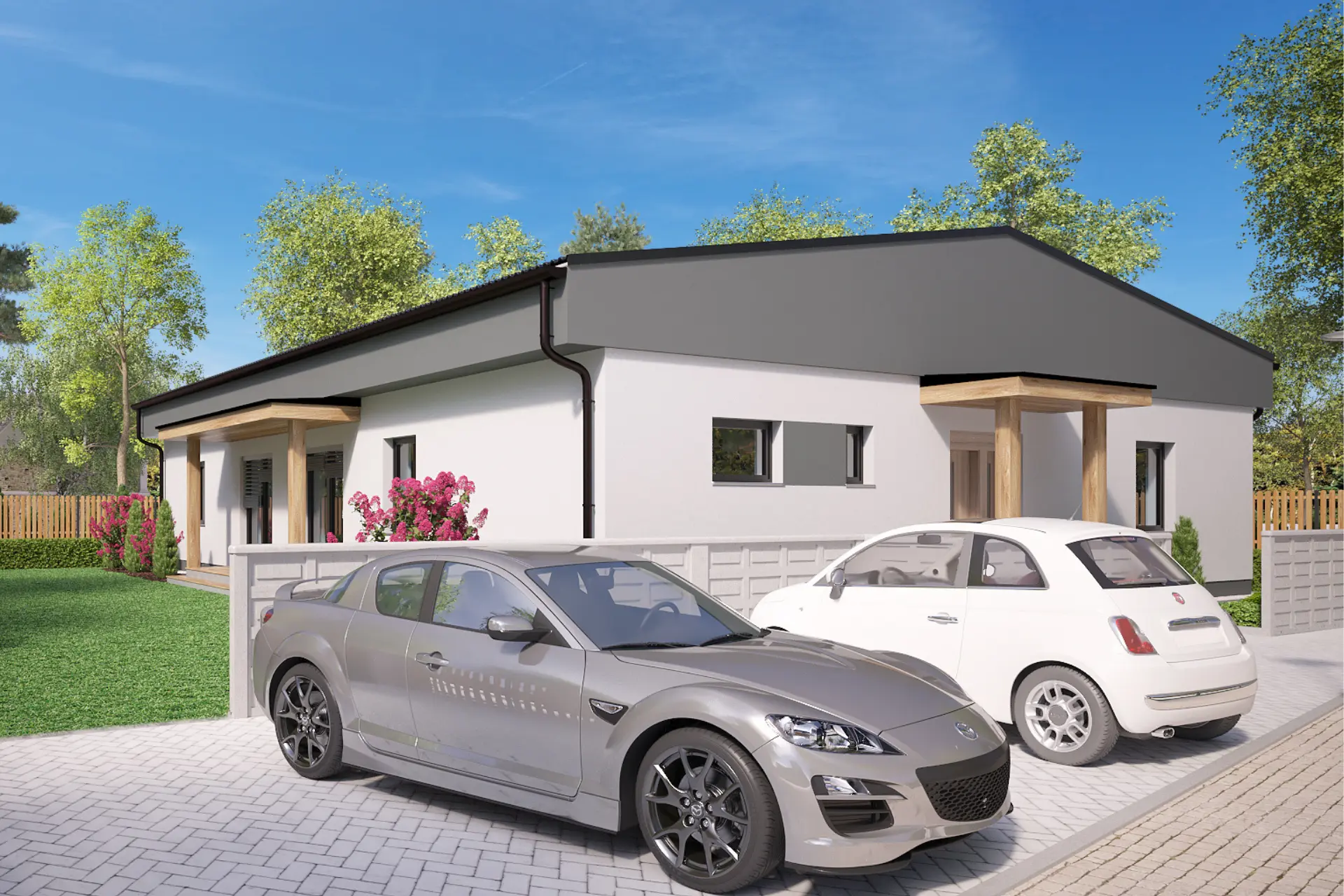 4-LINEA-1 5-izbovy bungalov Linea