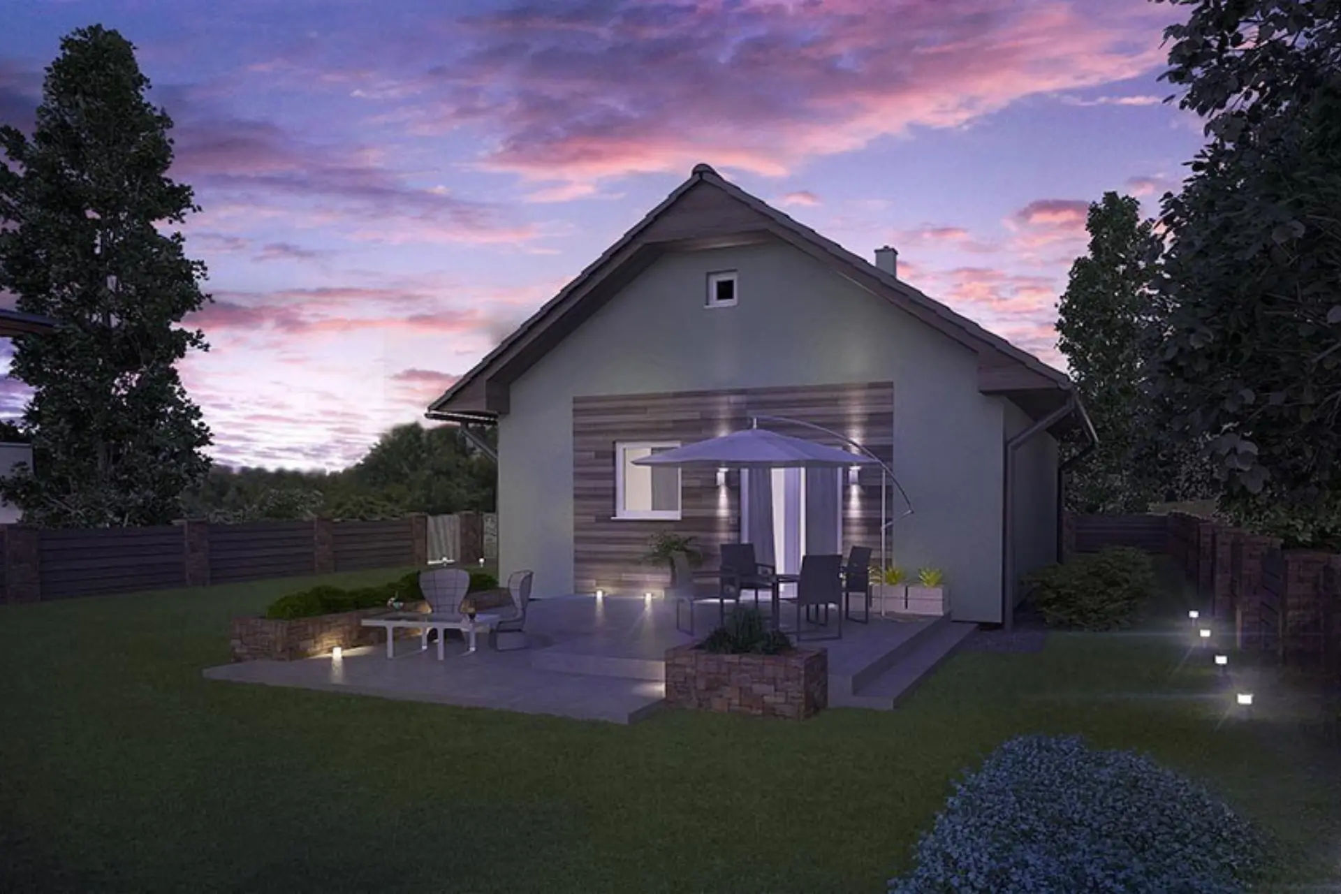5-11 3-izbovy bungalov Vera