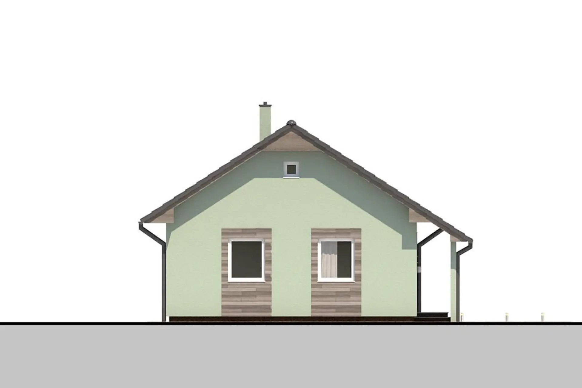 6-8 3-izbovy bungalov Vera
