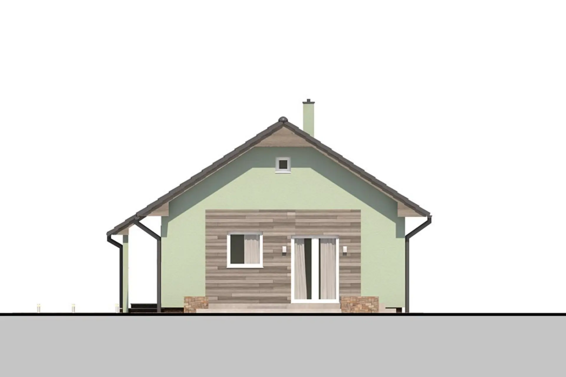 7-8 3-izbovy bungalov Vera
